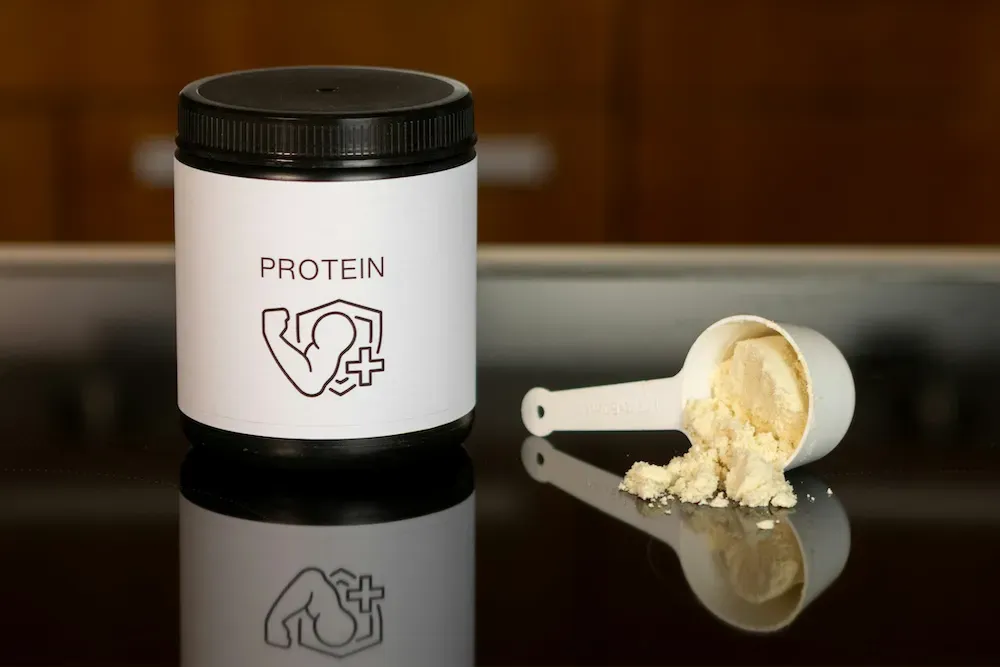 Muscle gain protein calculator. How much protein in foods?